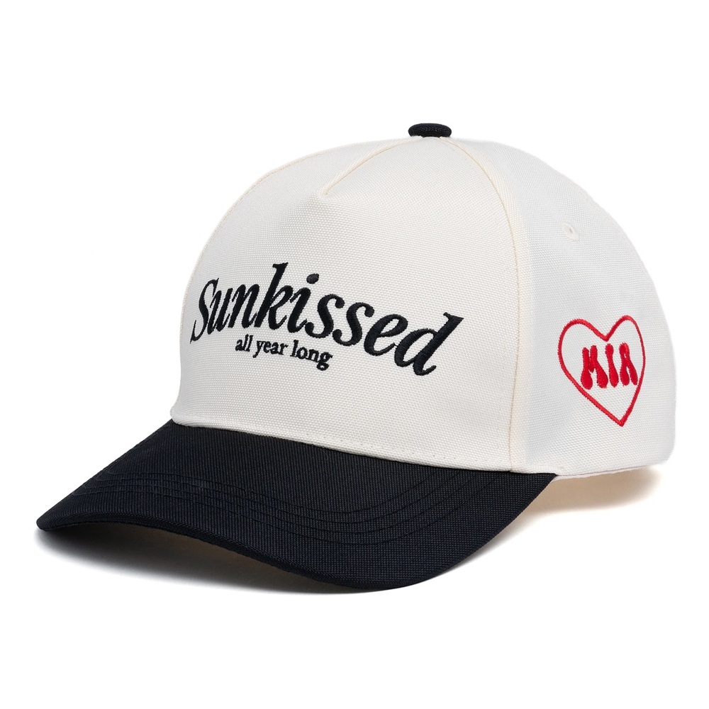 NWT Mayamar Cap “MIA” Embroidered Heart Side Womens